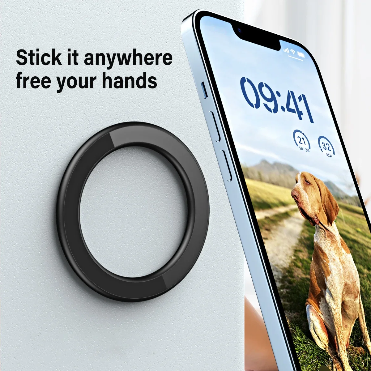 For MagSafe Magnetic Ring Hold - Phone Accessories Holder Car recension och pris