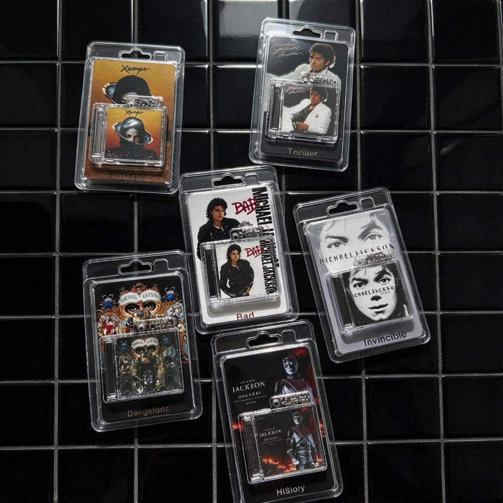 Mini CD Album Keychain Charms  - Phone Accessories Charms recension och pris