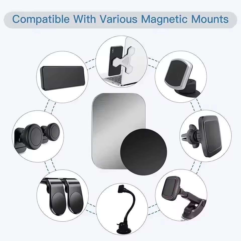 Metal Plate Disk For Magnetic  - Phone Accessories Holder Car recension och pris
