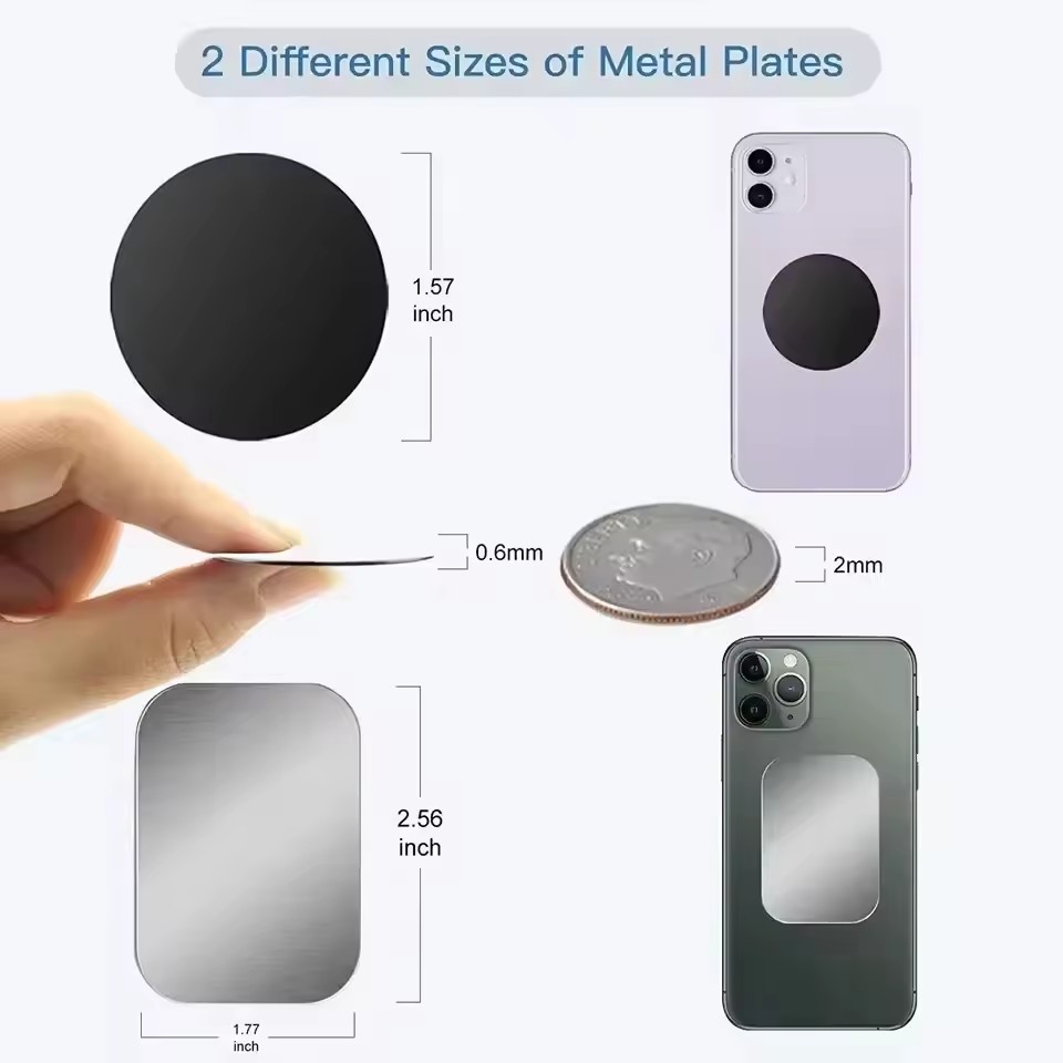 Metal Plate Disk For Magnetic  - Phone Accessories Holder Car recension och pris